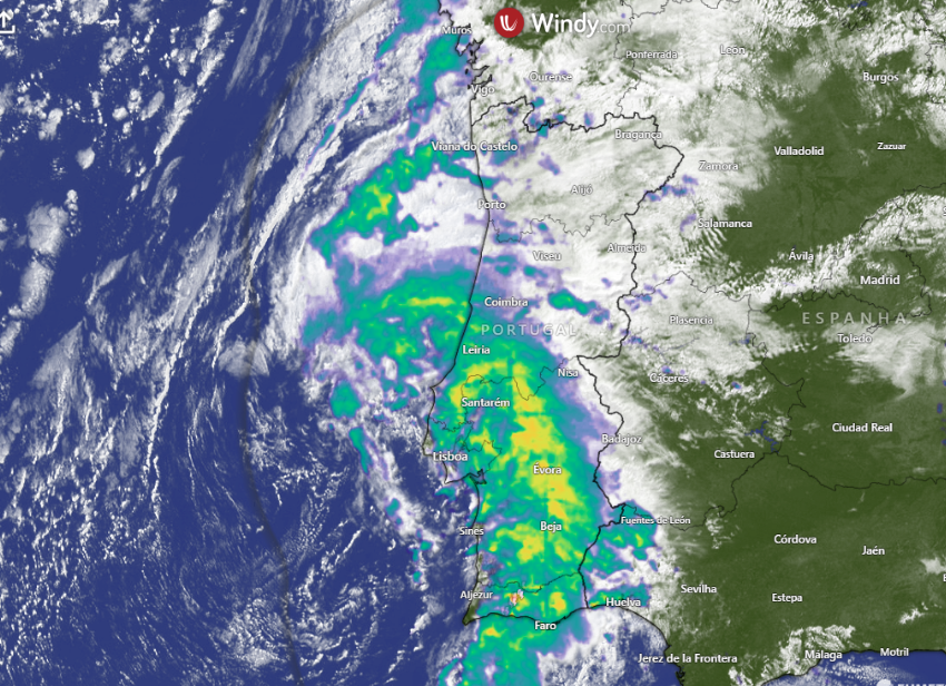 Meteo Seis Distritos Do Continente Sob Aviso Amarelo Por Causa Da Chuva