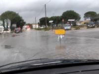 Sete desalojados em Abrantes, 4 automobilistas tiveram de ser resgatados dos carros e muitas inundações (c/áudio, fotos e vídeo) - EM ATUALIZAÇÃO 