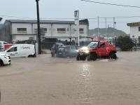Sete desalojados em Abrantes, 4 automobilistas tiveram de ser resgatados dos carros e muitas inundações (c/áudio, fotos e vídeo) - EM ATUALIZAÇÃO 