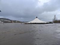 Em Abrantes, há estradas cortadas e evacuam-se as zonas baixas (Em atualização)