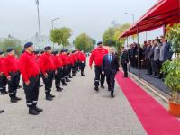 O Centenário dos Bombeiros. Cerimónia, Monumento e Desfile. (c/áudio. vídeo e fotos)