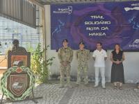 Brigada Mecanizada entregou 2 toneladas e meia de bens doados no Trail Solidário ao Centro Social (C/ Áudio)