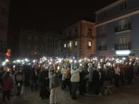 Sacerdotes e população de Abrantes juntos em vigília para pedir Paz na Ucrânia 