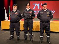 Os 71 anos dos bombeiros, as medalhas, a festa e os problemas da classe (c/áudio e fotos)