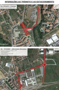 MTBO 2021: Interrupção do Trânsito em Alferrarede e Chainça este domingo