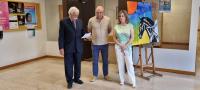 Hospital acolhe exposição coletiva de pintura dos alunos de Massimo Espósito