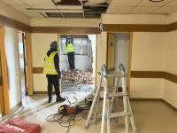 «Mãos à obra!» Começou a ampliação e requalificação da Urgência do Hospital de Abrantes (C/ Áudio e fotos)