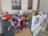 Brigada Mecanizada entregou 2 toneladas e meia de bens doados no Trail Solidário ao Centro Social (C/ Áudio)