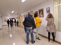 Hospital de Abrantes com exposição de trabalhos de alunos do pintor Massimo Esposito (c/áudio) 