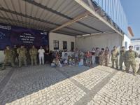 Brigada Mecanizada entregou 2 toneladas e meia de bens doados no Trail Solidário ao Centro Social (C/ Áudio)