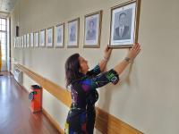 Vasco Estrela com retrato na Galeria dos Presidentes de Câmara (c/áudio)