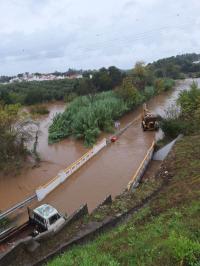 Depressão Cláudia deixou marcas em Abrantes, Sardoal e Vila de Rei. Desalojados, inundações de estradas e casas. Ribeiras fora do leito. (c/áudio, vídeos e fotos)