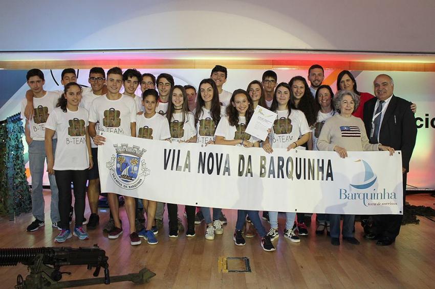 VN da Barquinha: Alunos da Escola D. Maria II vencem Concurso Nacional de Turismo Militar