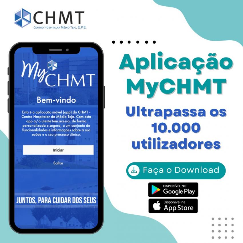 Aplicação MyCHMT ultrapassa os dez mil utilizadores