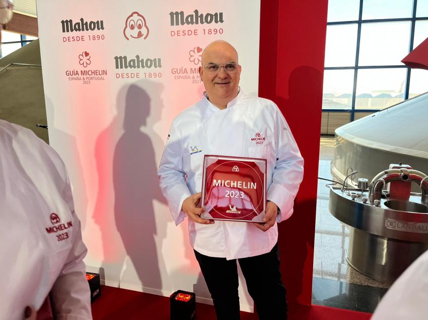 Chef Victor Felisberto foi a Madrid receber o Bib Gourmand