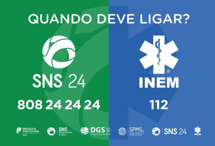 Organismos da saúde lançam campanha para uso correto do 112 e do SNS 24
