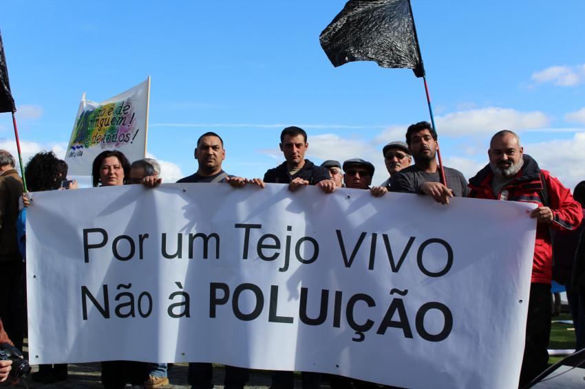 Manifestação contra a poluição no Tejo: as reações dos autarcas
