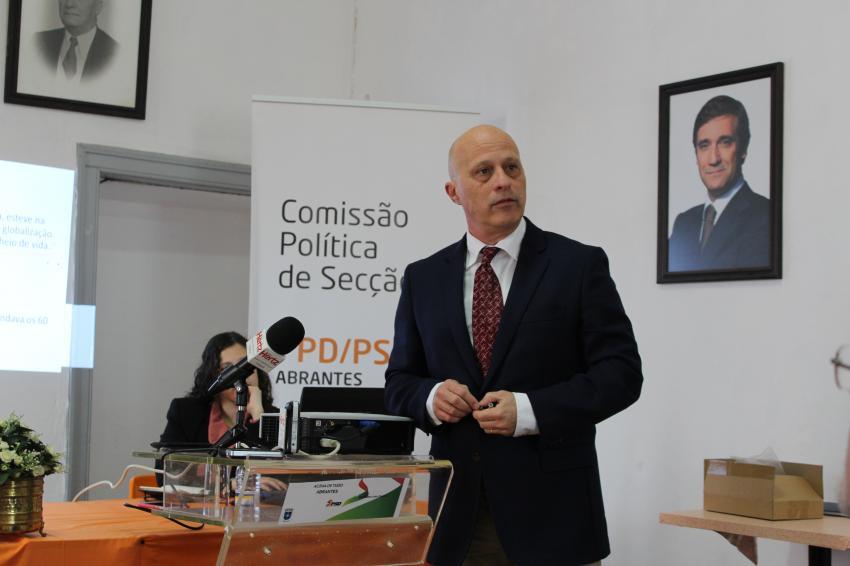 Autárquicas: António Castelbranco (PSD) apresenta candidatura sob o lema “Abrantes Viva”