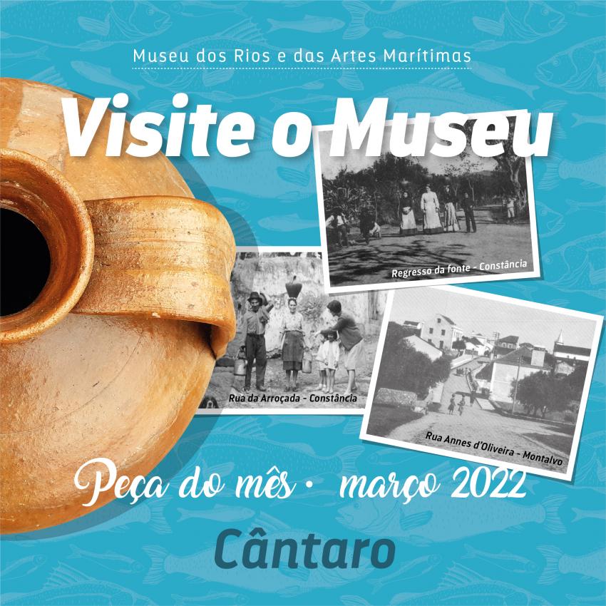 O cântaro é Peça do mês no Museu dos Rios e das Artes Marítimas