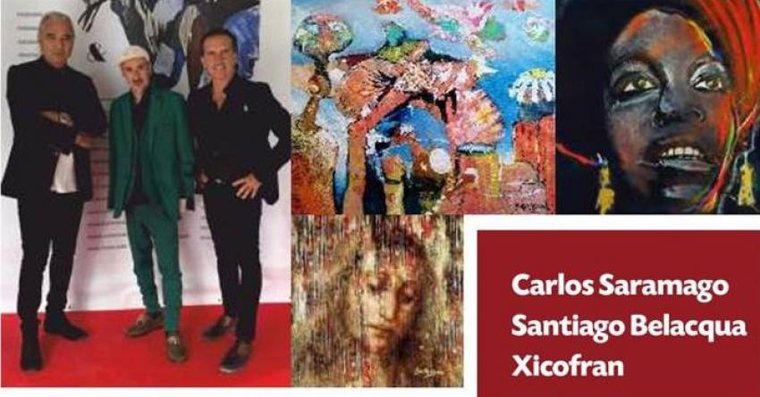 Galeria acolhe “Reencontro”, com obras de Carlos Saramago, Santiago Belacqua e Francisco Fernandes
