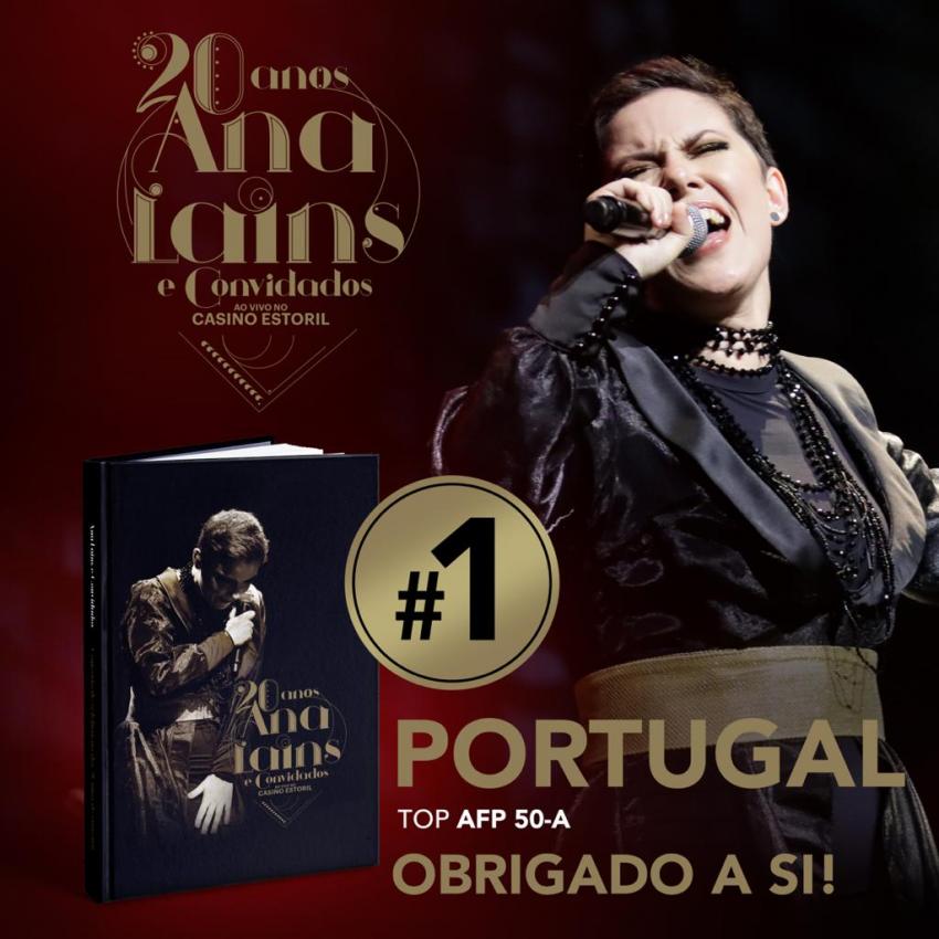 Novo disco de Ana Laíns lidera top nacional de vendas (C/VÍDEO)