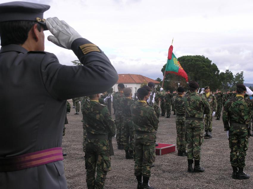 Abrantes: 98 militares fizeram o Juramento de Bandeira no RAME