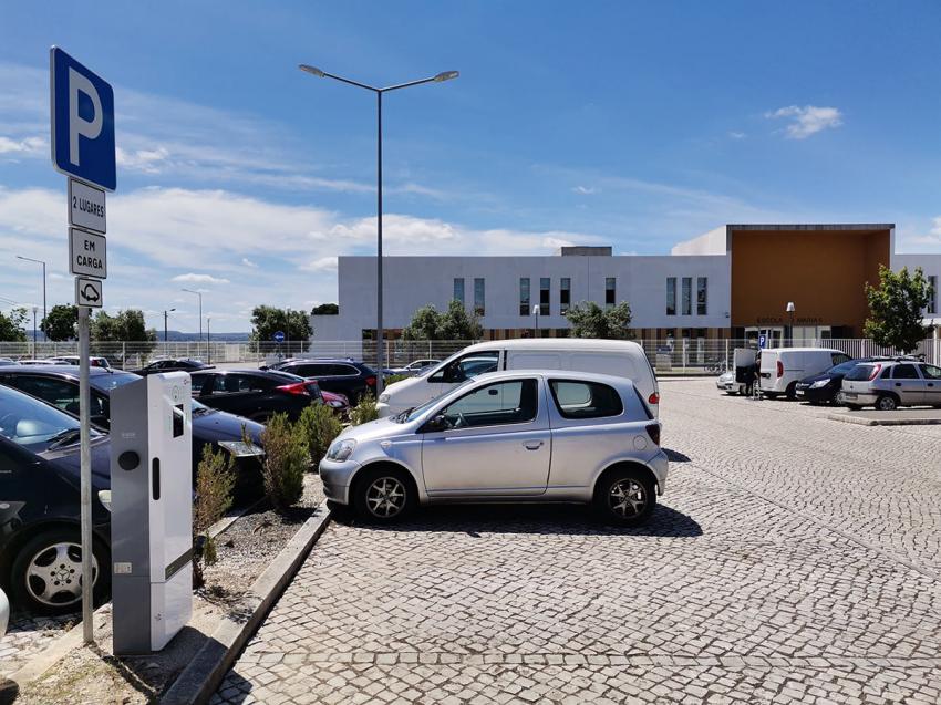 VN Barquinha: Novo posto de carregamento de veículos elétricos junto à Escola D. Maria II