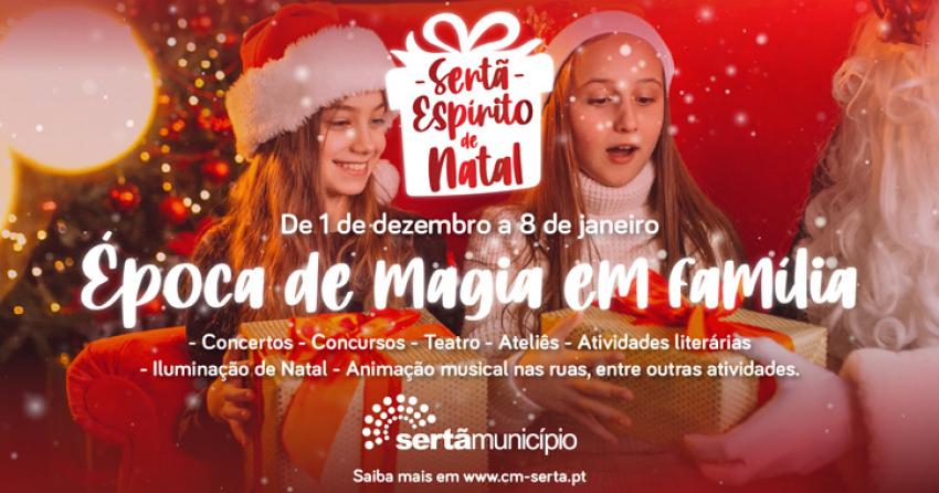 Sertã: Espírito de Natal traz concursos e iniciativas para toda a família