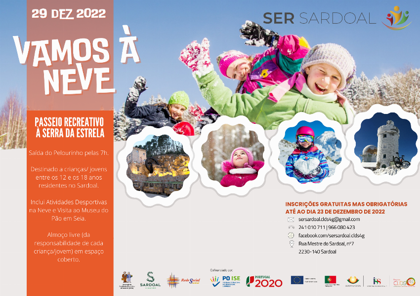 CLDS 4G - SER organiza viagem para crianças e jovens à Serra da Estrela