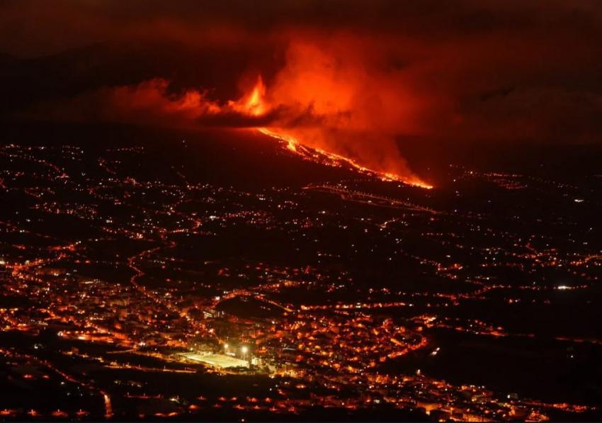 IPMA: Dióxido de enxofre de vulcão de La Palma atinge Península Ibérica